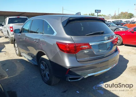 2020 Acura Mdx Standard from USA, damaged, VIN 5J8YD4H30LL001618